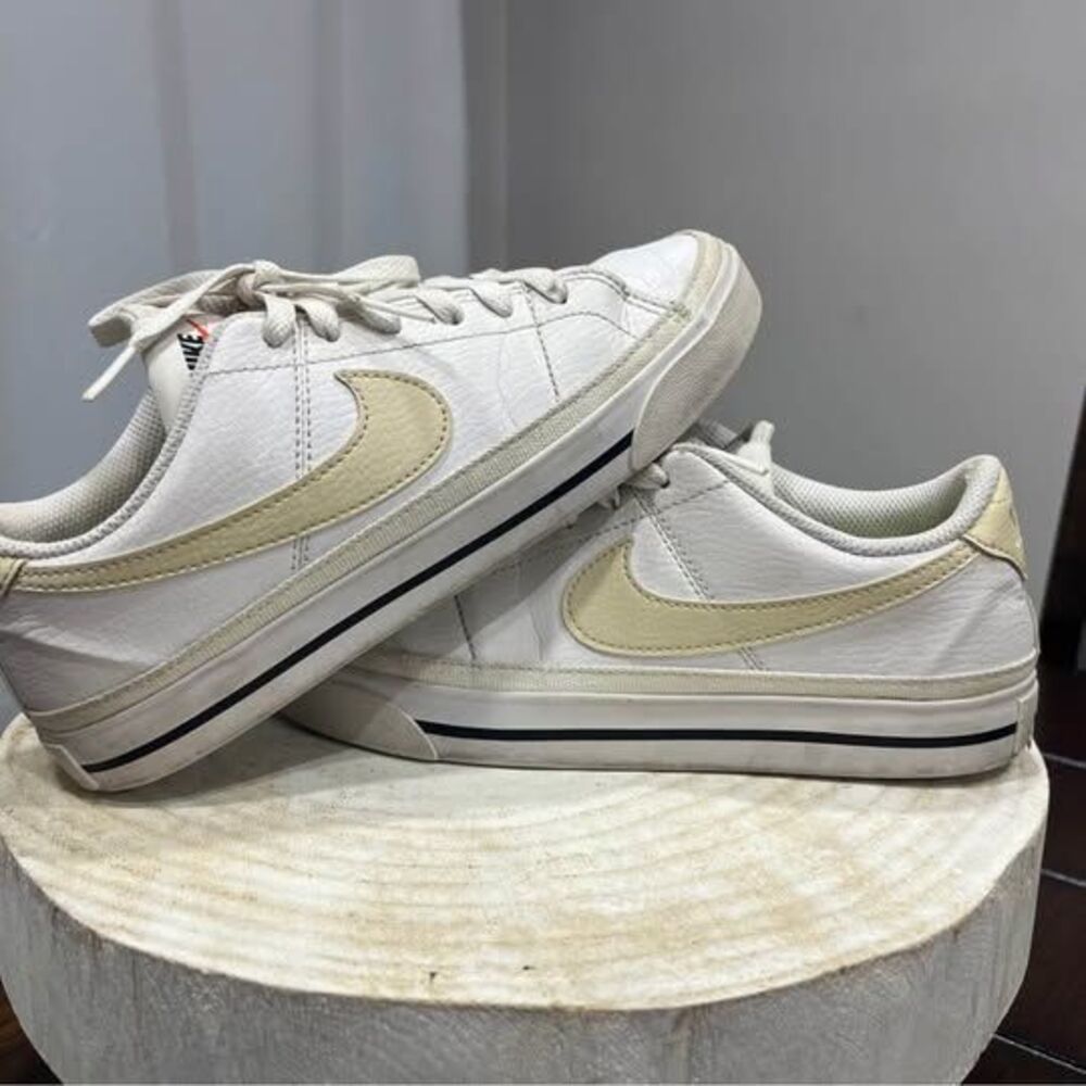 Nike Womens Court Legacy Next Nature DH3161-102 White Casual Shoes Sneakers Sz 6
